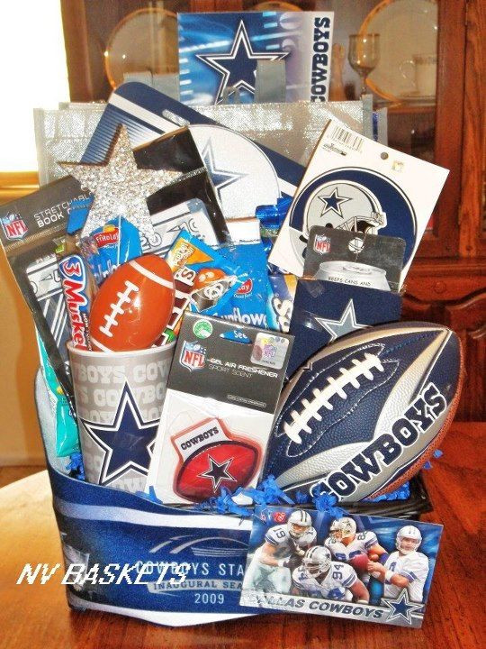 Cowboys Gift Ideas
 111 best images about Men Gift Basket on Pinterest