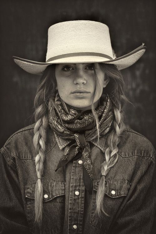 Cowboys Hairstyles
 I am cowgirl Western Mood Inspiration