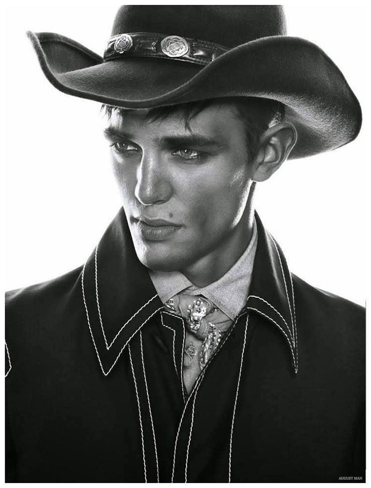 Cowboys Hairstyles
 Sebastian Sauve More Channel Cowboy Styles for August
