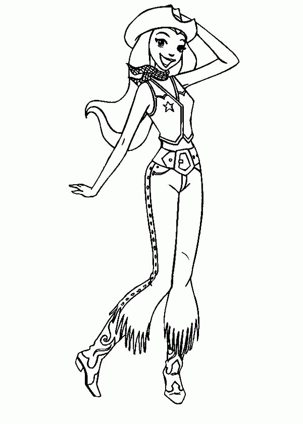 Cowgirl Coloring Pages
 Cowgirl Coloring Page Coloring Home