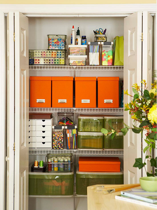 Craft Closet Organization Ideas
 Inspiration Craft Closet Organization The Inspired Room