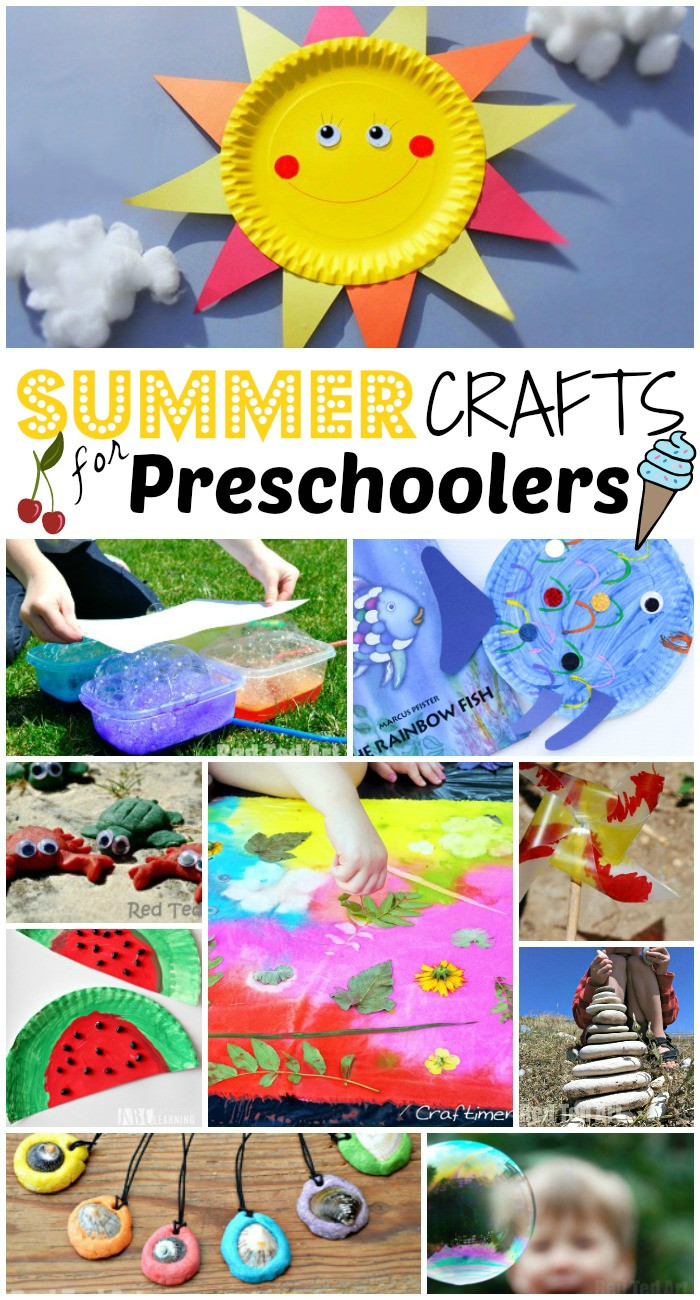 Craft For Preschoolers
 Summer Crafts for Preschoolers Red Ted Art s Blog