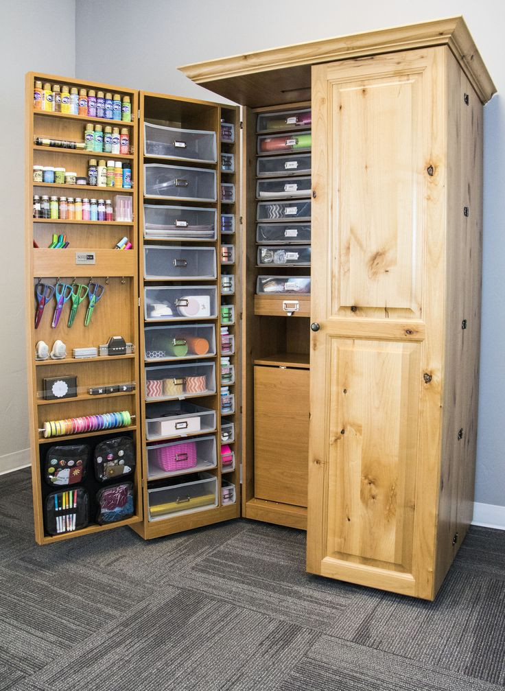 Best ideas about Craft Storage Cabinet
. Save or Pin 17 Best ideas about Craft Armoire on Pinterest Now.