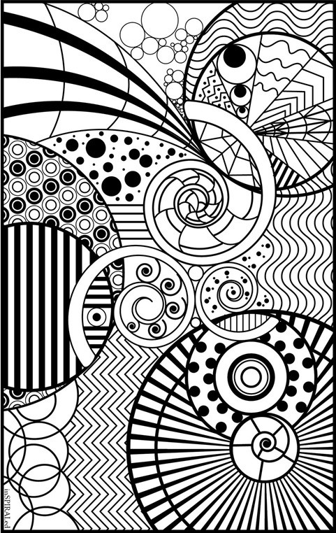 Best ideas about Crayola Adult Coloring Books
. Save or Pin InSPIRALed Adult Colouring Page Now.