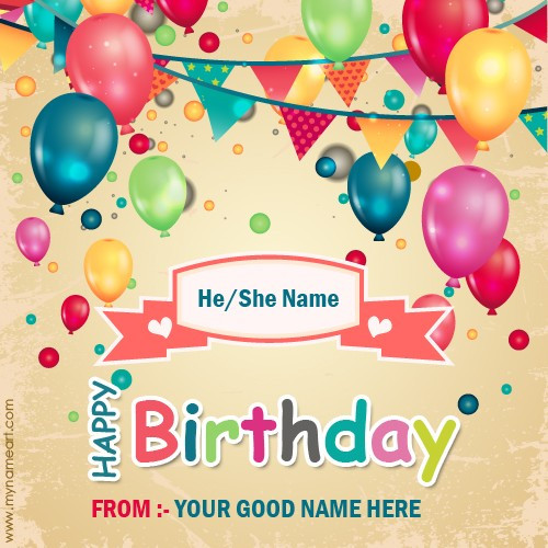 Create Birthday Card Online
 Edit Happy Birthday Wishes Cake For Brother