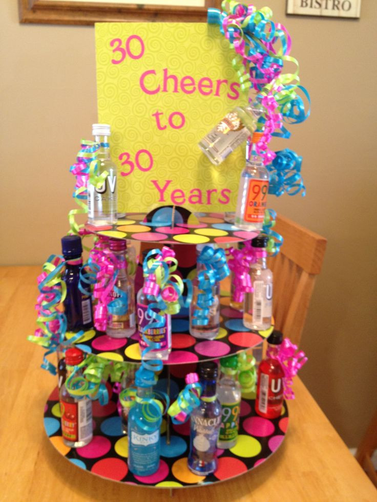 Creative 30Th Birthday Gift Ideas For Her
 30 Cheers to 30 Years 30th Birthday t