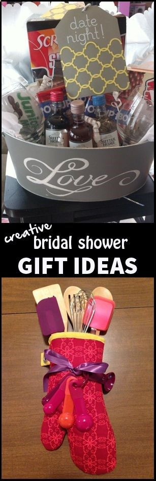 Creative Bridal Shower Gift Basket Ideas
 Creative bridal shower t ideas Gift ideas