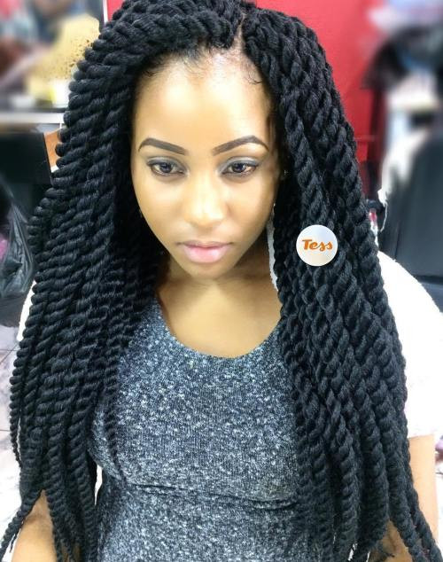 Crochet Twist Hairstyle
 40 Crochet Braids Hairstyles for Your Inspiration