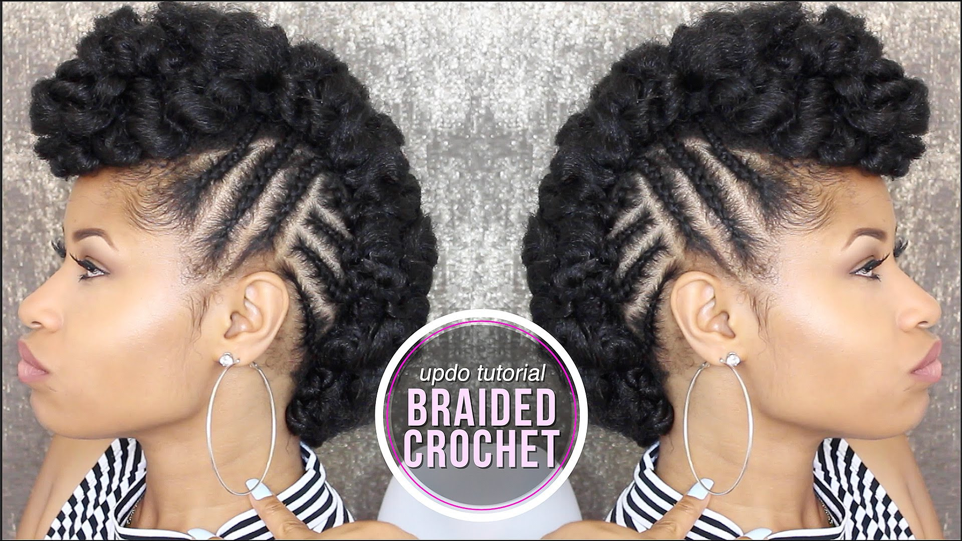 Crochet Updo Hairstyles
 Perfect Protective Styling For a Chic Look How To Side