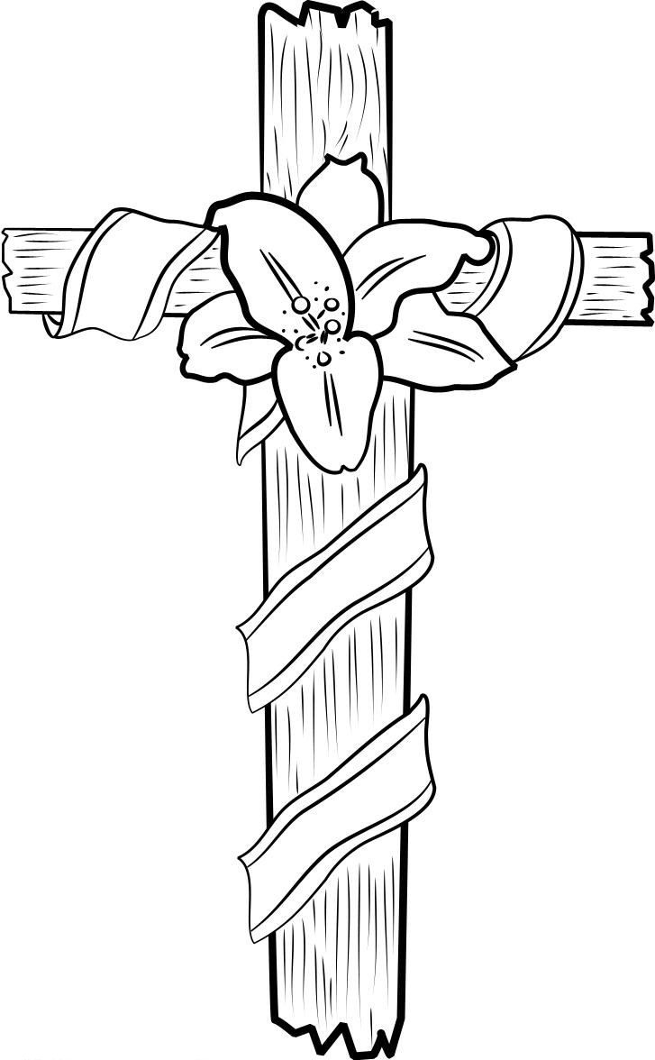 Cross Coloring Pages
 Free Printable Cross Coloring Pages For Kids