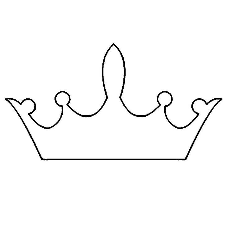 Crown Coloring Pages For Boys
 Раскраски Корона корона шаблон для детей корона для