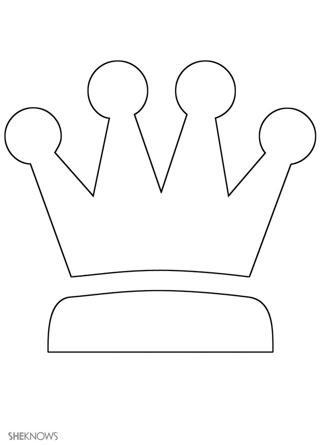 Crown Coloring Pages For Boys
 King s crown Free Printable Coloring Pages