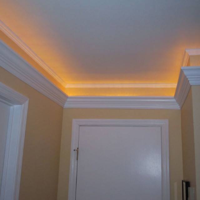 Best ideas about Crown Molding Lighting
. Save or Pin Nice light up crown molding possible for accent lighting Now.