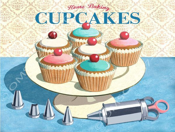 Best ideas about Cupcake Kitchen Decor
. Save or Pin Home Baking Cupcakes Metal Sign Retro Kitchen Decor Now.