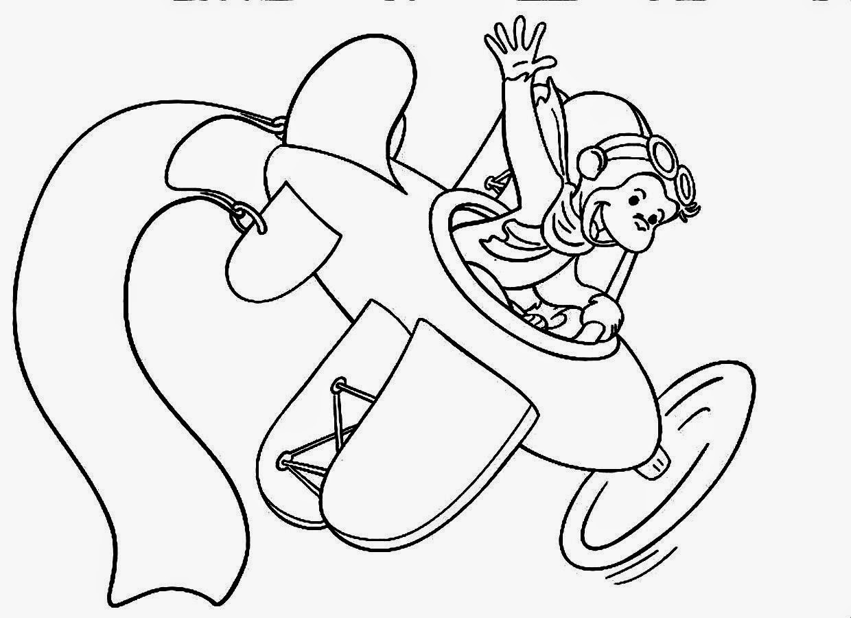 Curious Gorge Coloring Pages
 Printable Curious George Coloring Pages Bestofcoloring