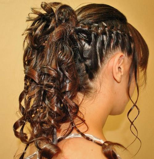 Best ideas about Curls Hairstyles With Braids
. Save or Pin Curly Hairstyles For Prom 30 Cutest & Pretty Curly Now.