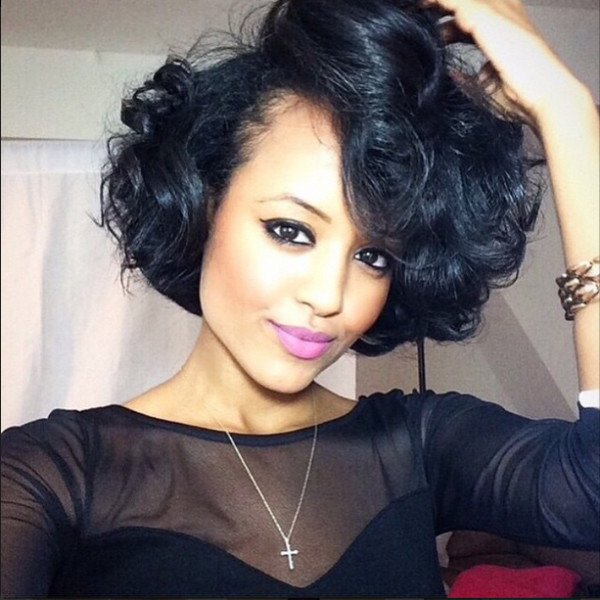 Curly Bob Hairstyles For Black Hair
 20 Chic Wavy Bob Haircuts for All