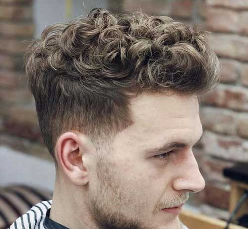 Curly Hair Mens Haircuts
 Mens Curly Hairstyles