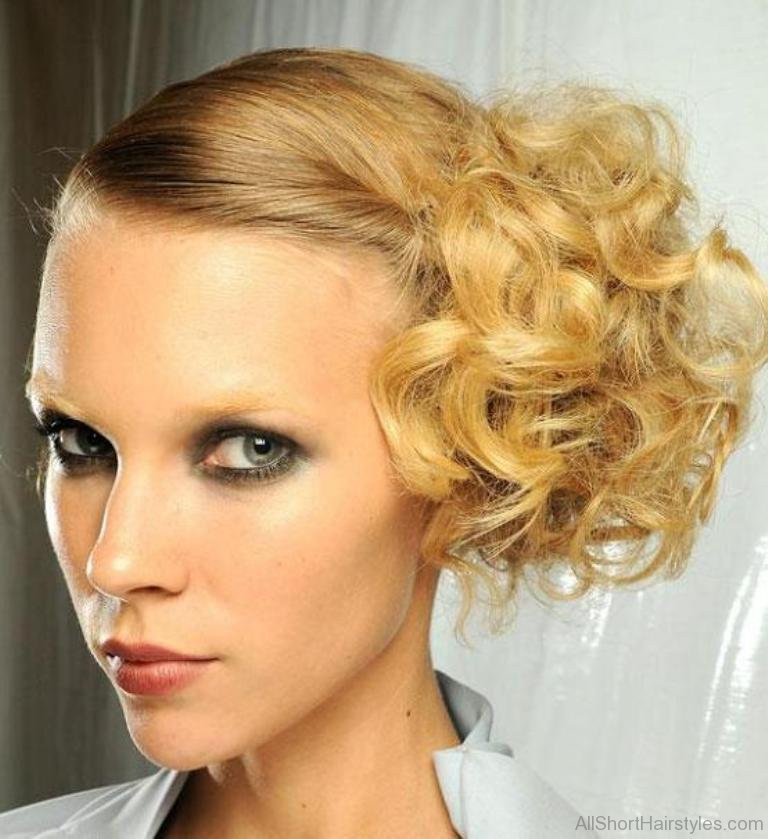 Best ideas about Curly Hairstyles Up Do
. Save or Pin 31 Stylish Short Updo Hairstyle Now.