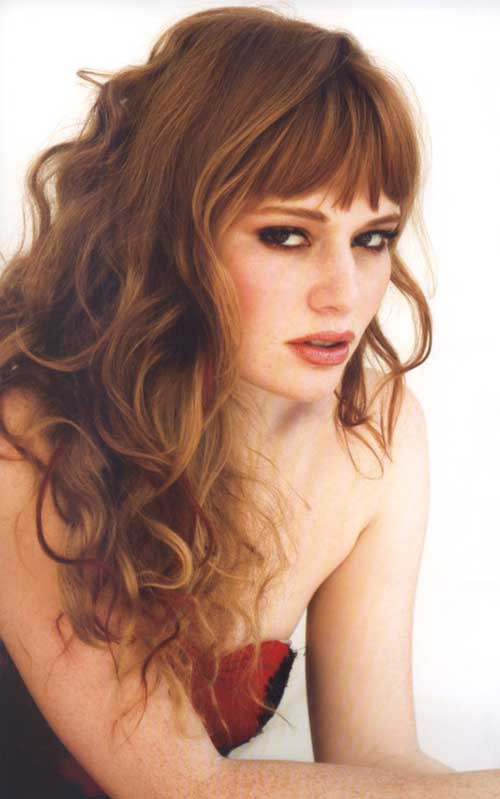 Curly Wavy Hairstyles
 30 Best Curly Hair with Bangs