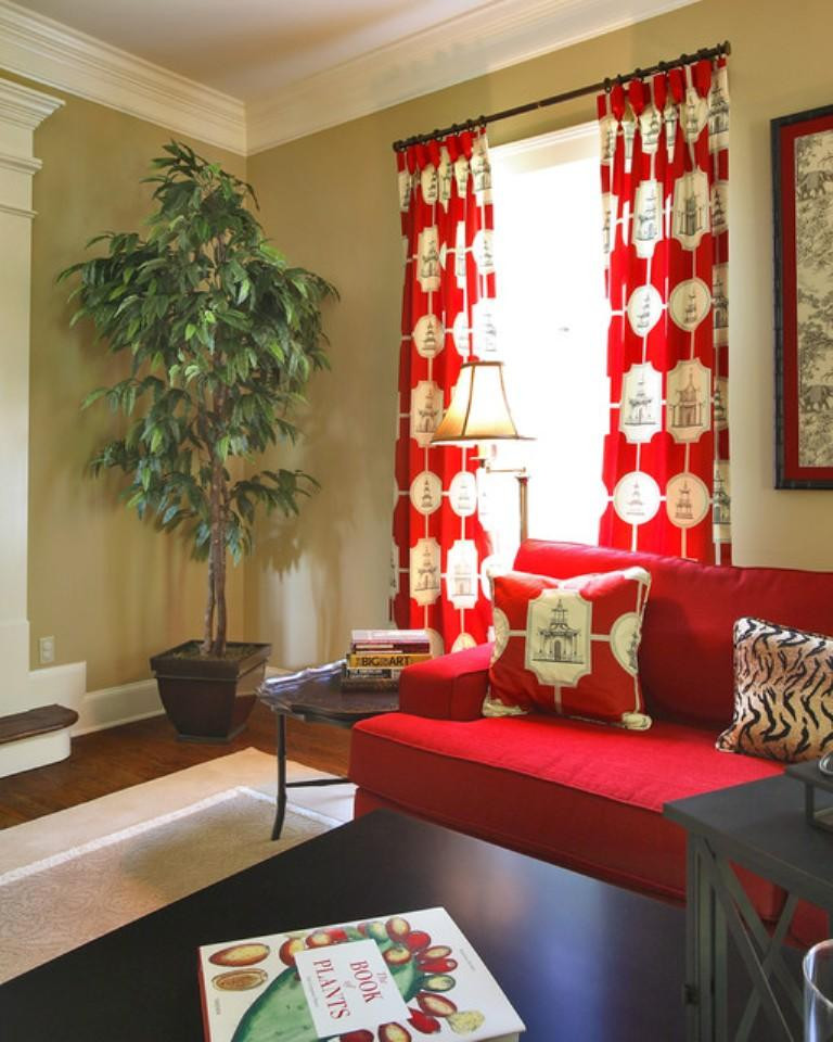 Best ideas about Curtain Ideas For Living Room
. Save or Pin 15 Lively and Colorful Curtain Ideas for the Living Room Now.