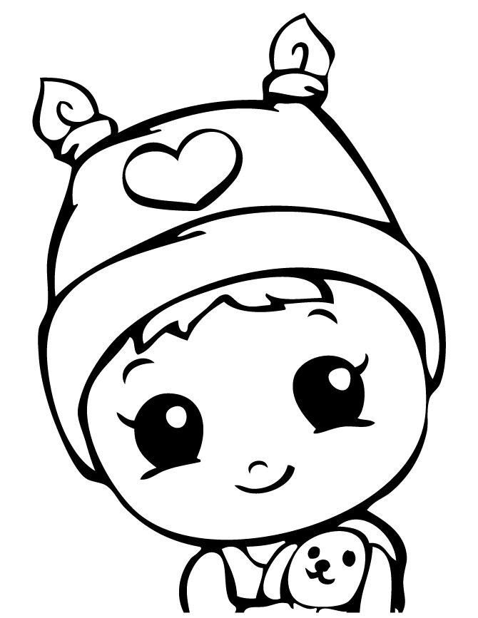 Cute Coloring Pages For Boys
 Squinkies Coloring Pages Bestofcoloring