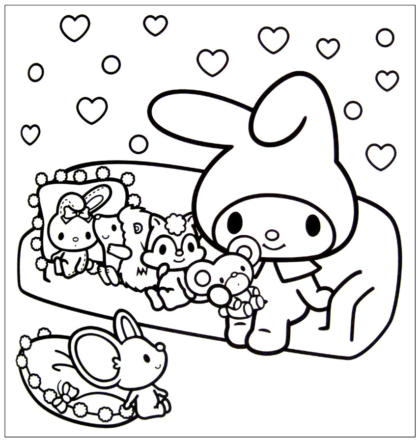 Cute Coloring Sheet
 Kawaii Coloring Pages Best Coloring Pages For Kids