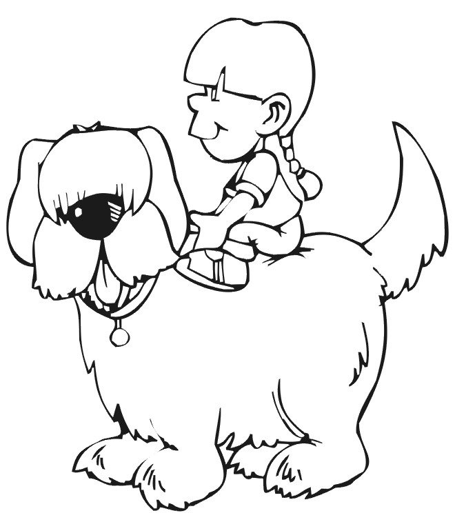 Cute Dog Coloring Pages For Teens
 dog pictures print for free
