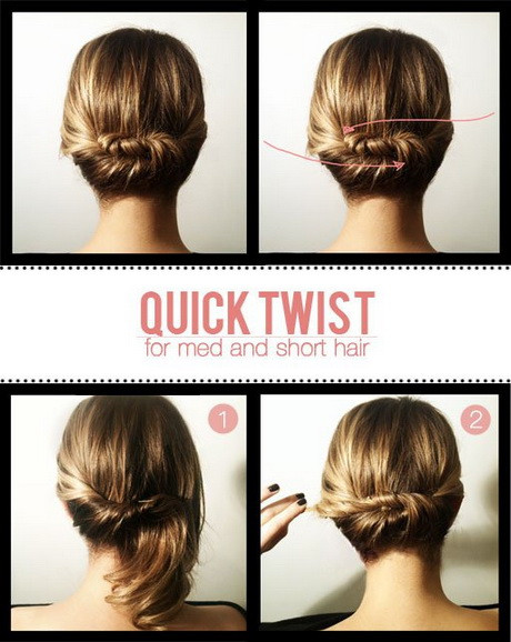 Cute Easy Fast Hairstyles
 Hairstyles easy and quick and cute