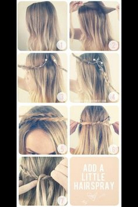 Cute Easy Fast Hairstyles
 Hairstyles easy and quick and cute