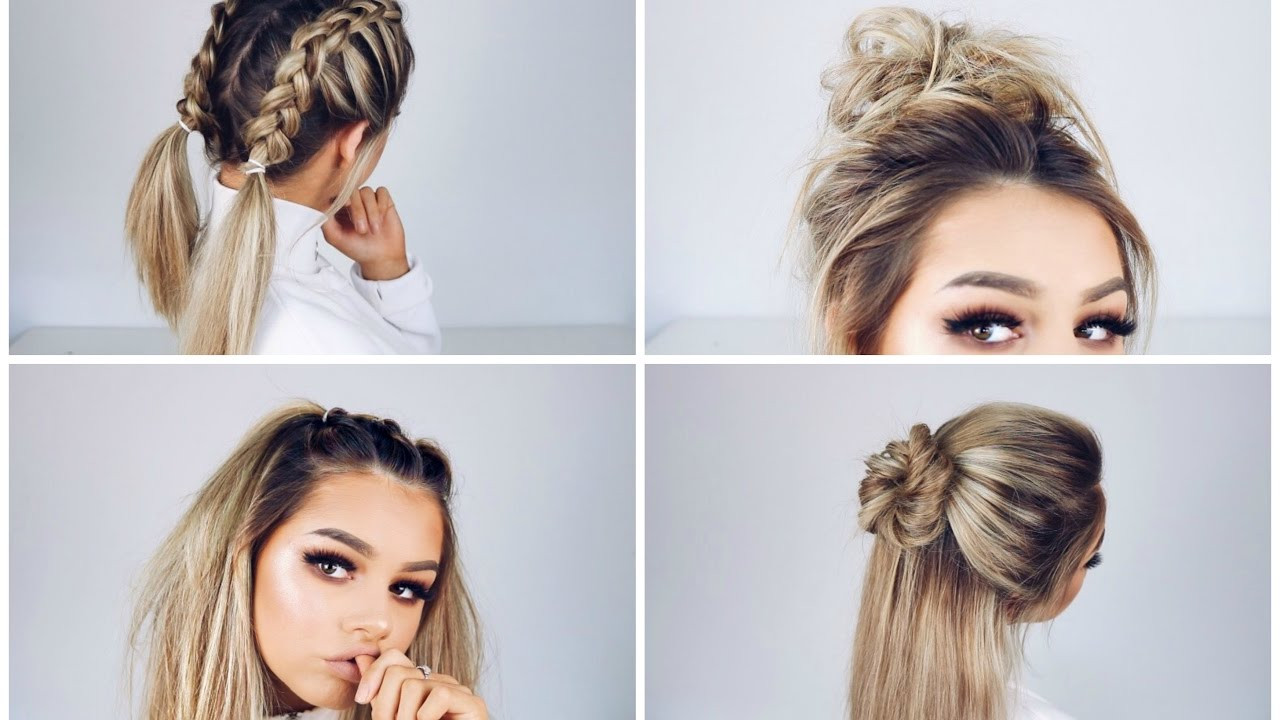 Cute Easy Fast Hairstyles
 QUICK AND EASY HAIRSTYLES