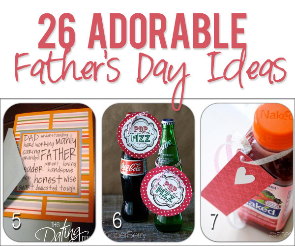 Cute Fathers Day Gift Ideas
 26 Adorable Father s Day Ideas