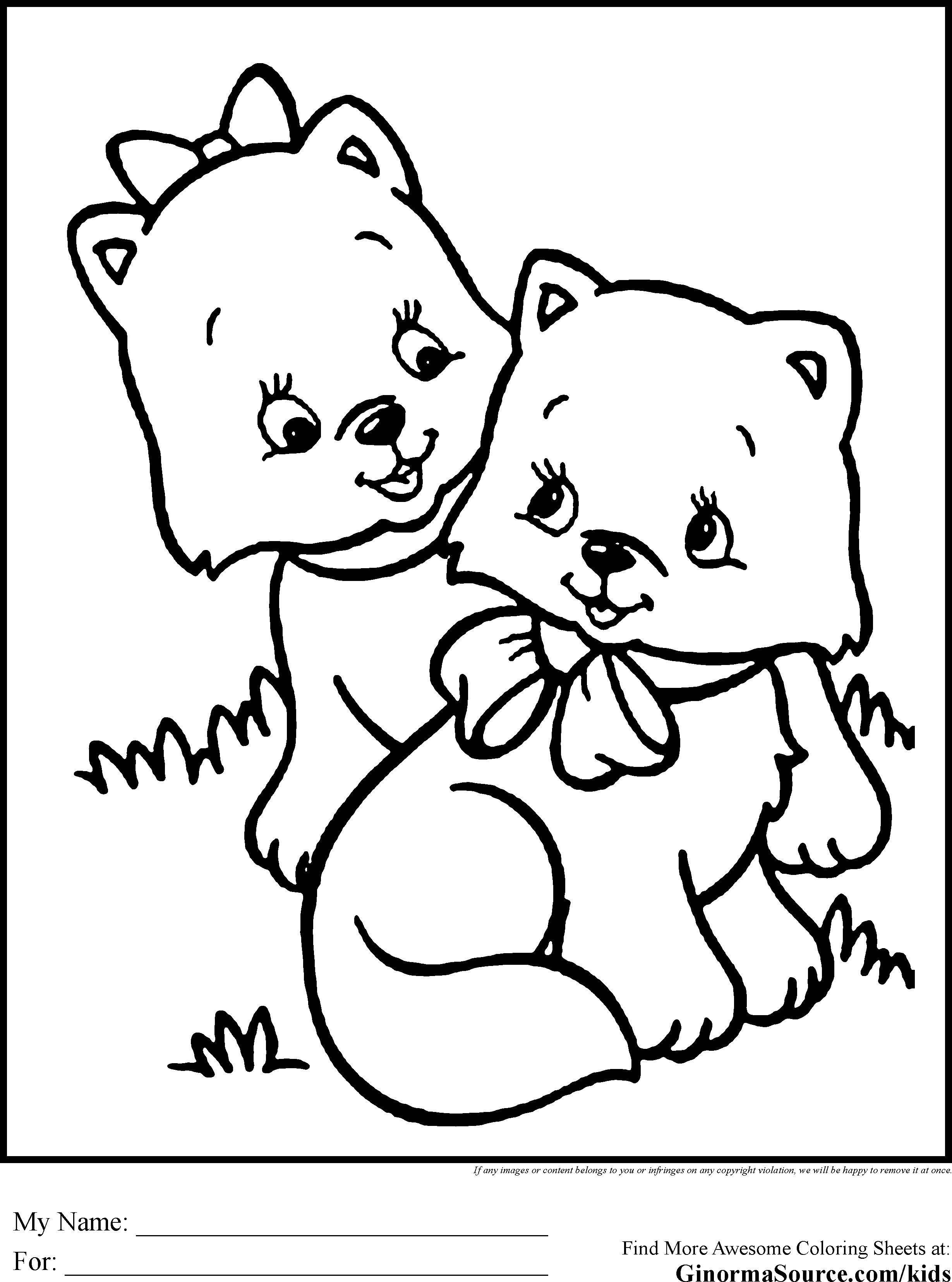 Cute Free Coloring Pages
 cute coloring pages