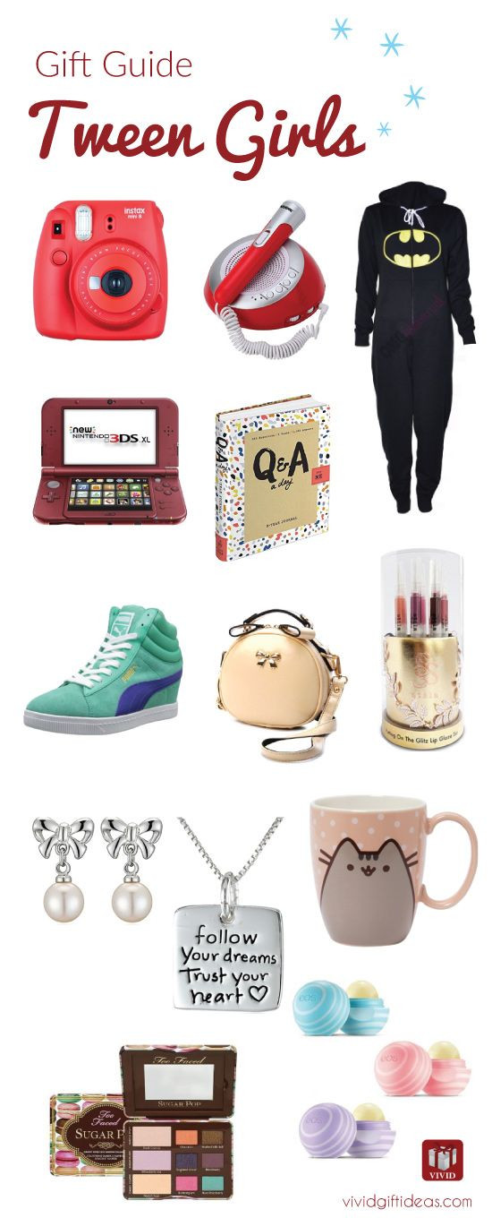 Cute Gift Ideas For Girls
 Cool Holiday Gift Guide for Tweens