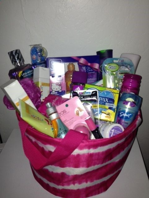 Cute Gift Ideas For Girls
 t baskets for teenage girls Google Search
