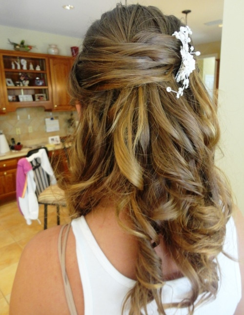 Cute Half Up Hairstyles
 Cute Prom Hairstyles Half Up Half Down For Long Hair