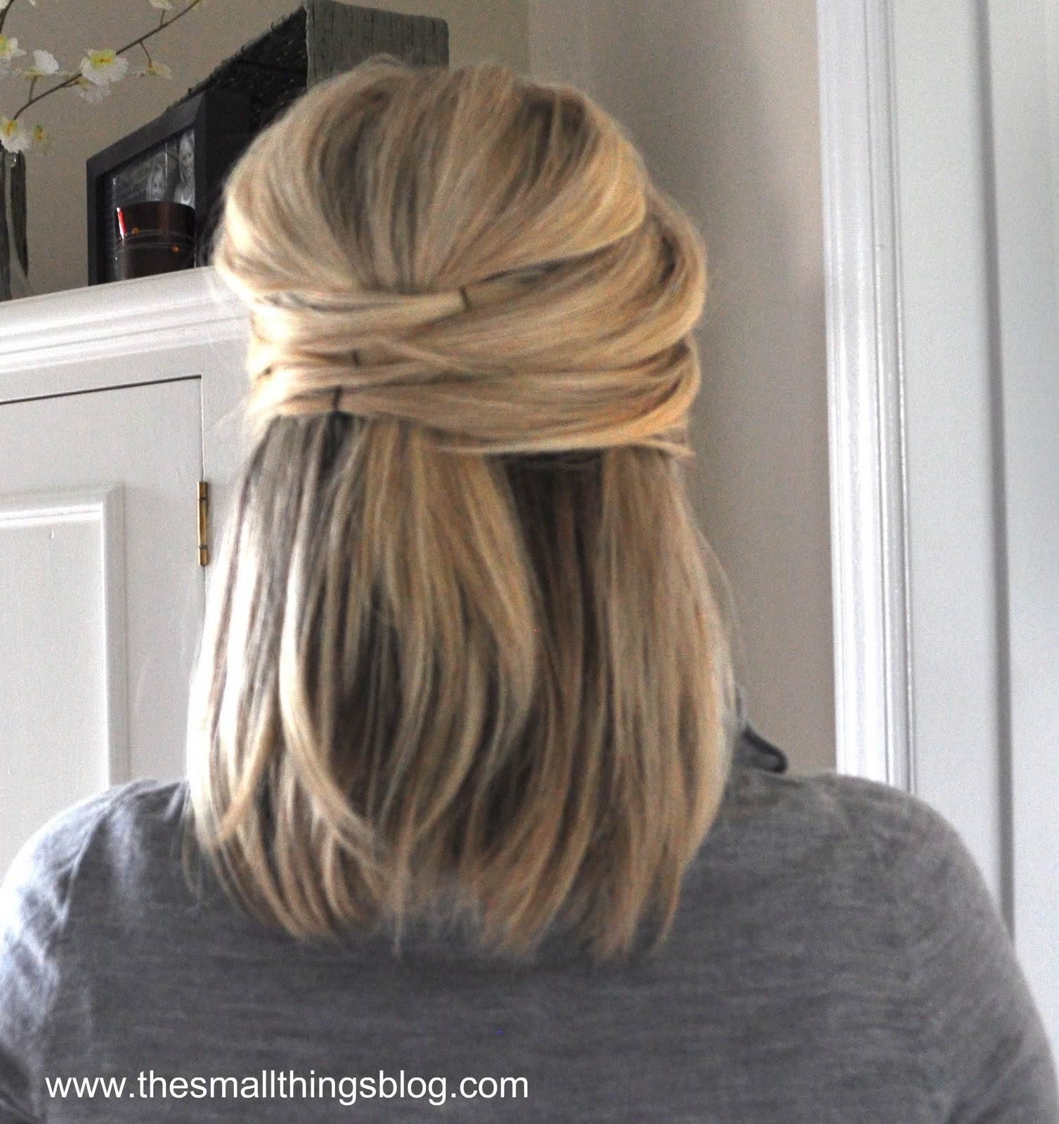 Cute Half Up Hairstyles
 Elegant Half Up – The Small Things Blog