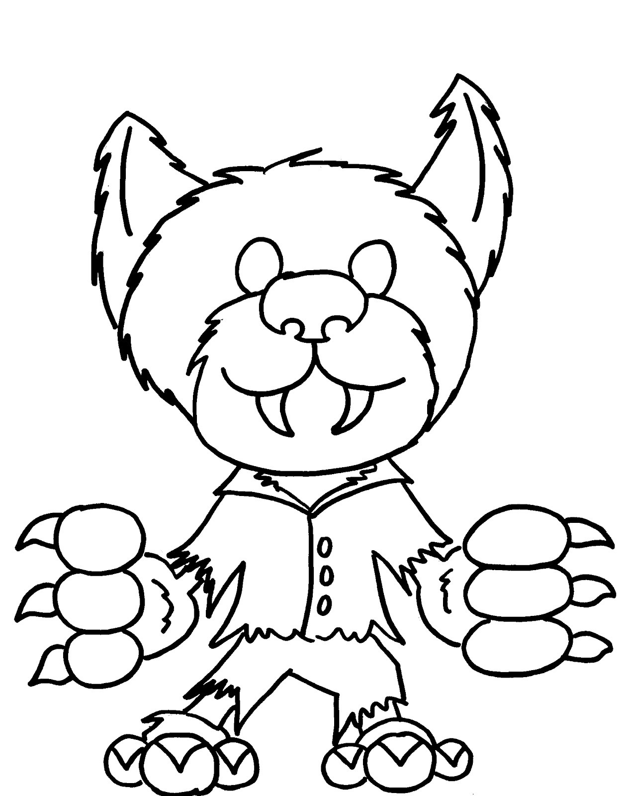 Cute Halloween Coloring Pages For Kids
 50 Free Printable Halloween Coloring Pages For Kids