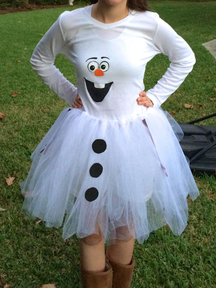 Best ideas about Cute Halloween Costumes For Teenage Girl DIY
. Save or Pin DIY Olaf costume for teen girls Now.