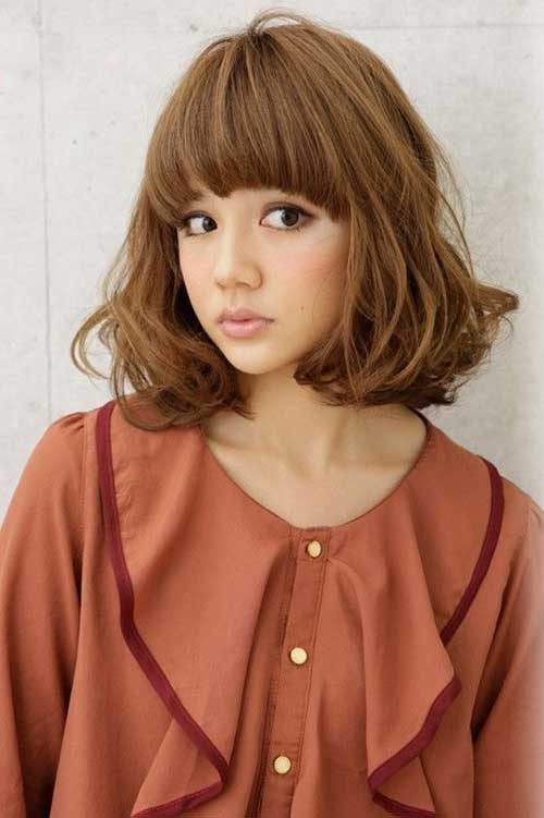 Cute Japanese Hairstyles
 Short Haircuts For Wavy Thick Hair