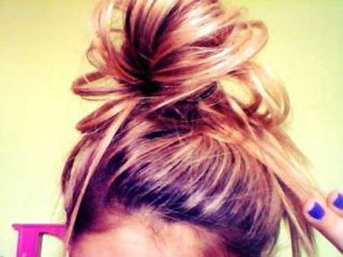 Best ideas about Cute Messy Bun Hairstyles
. Save or Pin 20 Messy Bun Hairstyles for Long Hair Now.
