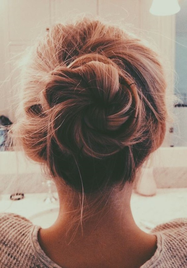 Best ideas about Cute Messy Bun Hairstyles
. Save or Pin 103 Messy Bun Hairstyles Now.