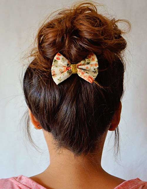 Best ideas about Cute Messy Bun Hairstyles
. Save or Pin 20 Messy Buns Hairstyles Now.