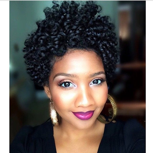 Cute Natural Haircuts
 25 Cute Curly and Natural Short Hairstyles For Black Women