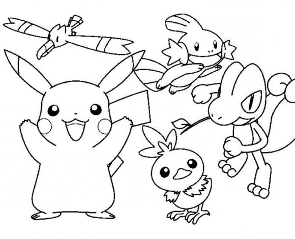 Cute Pikachu Coloring Pages
 The gallery for Cute Baby Pokemon Coloring Pages