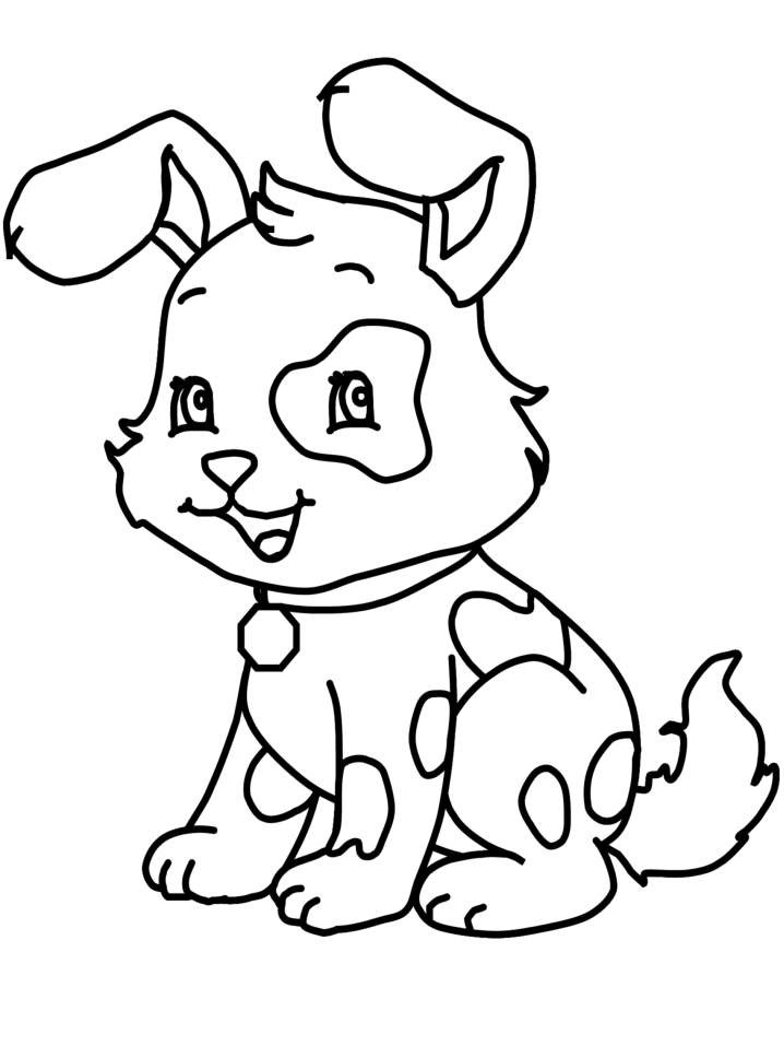 Cute Puppy Coloring Pages For Girls
 Cute Coloring Pages Animals Coloring Home