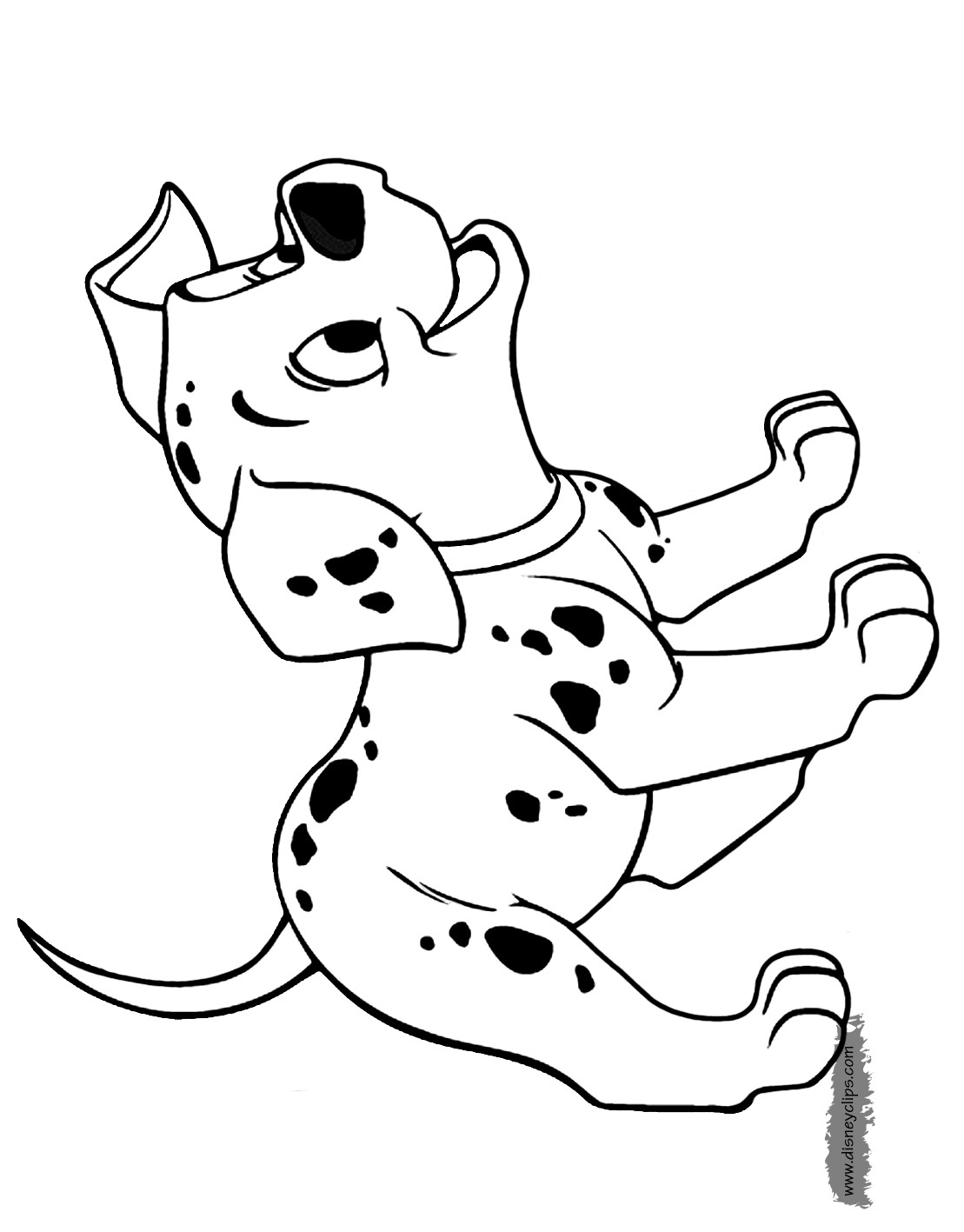 Dalmation Coloring Pages
 101 Dalmatians Coloring Pages