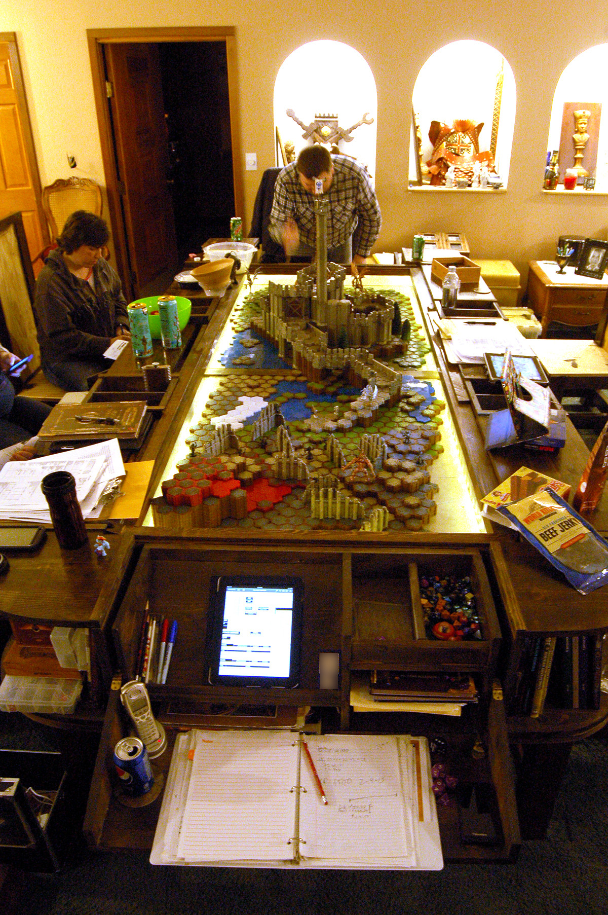 Best ideas about D&amp;D Game Room
. Save or Pin Game Table – No 1 Bagshot Row Now.