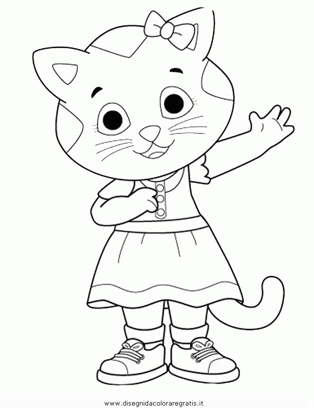 Daniel The Tiger Coloring Sheets For Boys
 Daniel Tiger Coloring Page