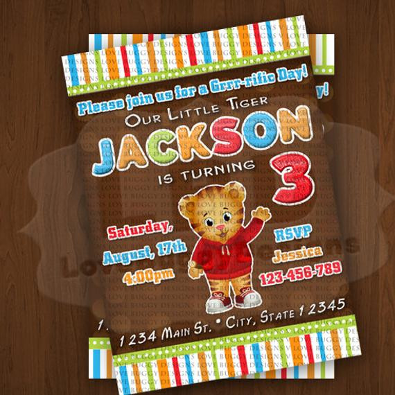 Best ideas about Daniel Tiger Birthday Invitations
. Save or Pin Daniel Tiger Invitation New Daniel Tiger by lovebuggydesigns Now.